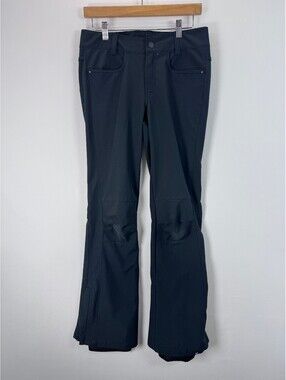 Roxy Creek Snow Pants Women’s S Gray DryFlight 15K Ski Snowboard Flare